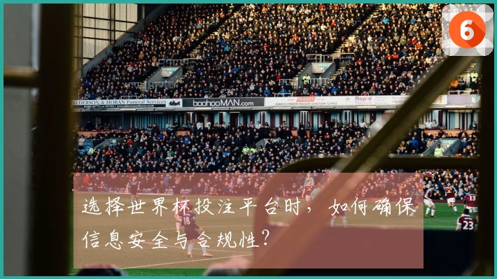 选择世界杯投注平台时，如何确保信息安全与合规性？