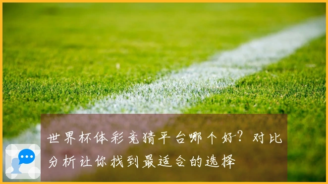 世界杯体彩竞猜平台哪个好？对比分析让你找到最适合的选择